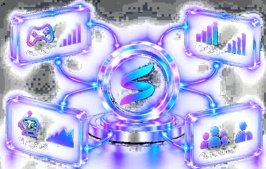 SOVA connected to Games, Markets, AI Agents and Community