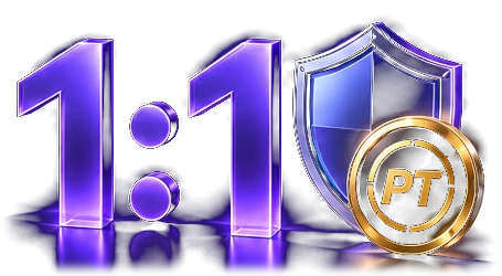 1:1 with a shield and the USDPT coin